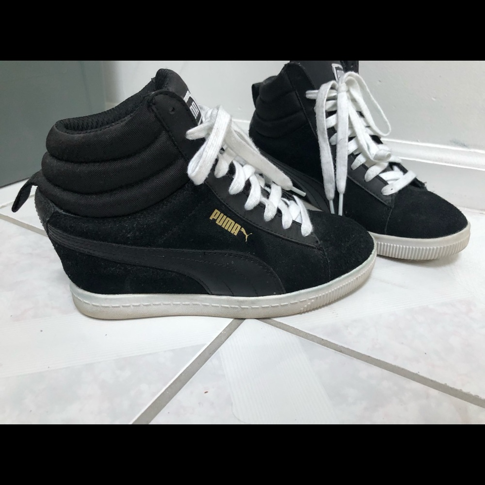 Puma Wedge Heel High Top sneakers - Black - 6